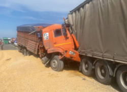 Водитель грузовика погиб в массовой аварии на трассе М-4 «Дон»