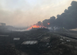 Пожарный погиб при тушении возгорания на левом берегу Дона в Ростове
