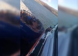 Следком опубликовал видео столкновения двух теплоходов на Дону