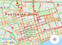 Дикий вторник: Ростов сковали 10-бальные автомобильные пробки 