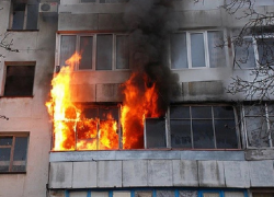 В Аксае загорелся газовый водонагреватель в жилой многоэтажке