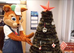 Елка из вторсырья: альтернативу живой красавице смастерила белка ТКОшка