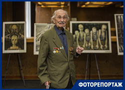 В Ростове открылась выставка художника Юрия Планидина, который научился рисовать в концлагере