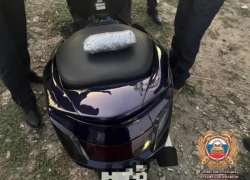 Полкило мефедрона нашли в багажнике у мотоциклиста под Ростовом