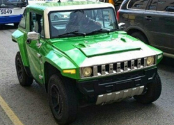 "Ока", переделанная в Hummer, изумила автовладельцев Ростова