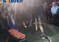 Один человек пострадал во время пожара на Миронова в Ростове 