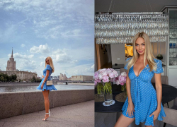 Ростовчанка Виктория Лопырева устроила фотосессию в откровенном платье