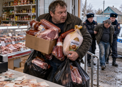 Вор вынес из магазина 47 тысяч рублей и больше 30 кг мяса и колбасы в Ростовской области