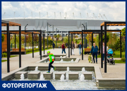 Левобережье окрашивается в осенние краски: яркие кадры из самой живописной локации