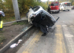 Женщина чудом выжила в ДТП с разорвавшейся на две части машиной под Шахтами