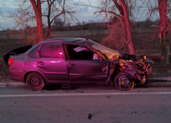 В страшной аварии в Ростовской области погибли два человека