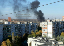 Вонючий мусор полыхал и пугал местных жителей в Ростове