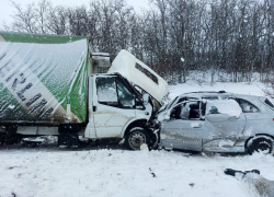 В Аксайском районе в ДТП с грузовиком из «Леруа Мерлен» погибли два человека