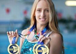Донская красавица отметила победу на Чемпионате Европы выступлением в парке
