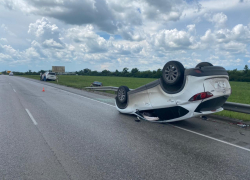 На Северном обходе Ростова столкнулись две иномарки, есть пострадавшие