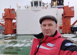 Житель Батайска ведет репортаж об экспедиции в Антарктиду