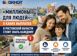 «Миллионы для людей»: о каких выплатах в Ростовской области стоит знать каждому
