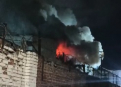 В Ростове произошел пожар на предприятии «Белый Медведь»