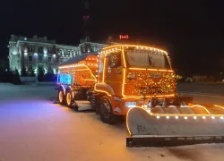 Коммунальные службы борются с последствиями снегопада в Ростове