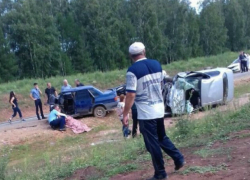 Четыре человека получили травмы в жутком массовом ДТП на встречке под Ростовом