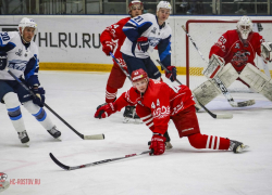 Хоккейный клуб «Ростов» одержал первую победу в ВХЛ