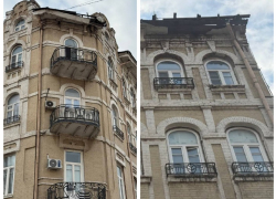 В Ростове начала разрушаться крыша доходного дома Эсса