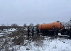 В Тарасовском районе подрядчика уличили в незаконном сбросе отходов