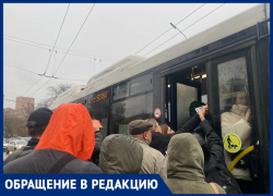 В Ростове жители Каменки не могут уехать из-за переполненных автобусов