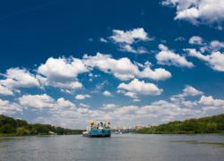 В Ростовской области судно село на мель