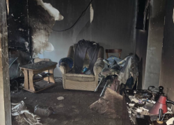 В Ростовской области мужчина сгорел в многоэтажке из-за сигареты 