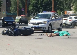 В Ростове-на-Дону иномарка сбила насмерть мотоциклиста 