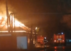 В Ростовской области загорелось здание «Почты России»