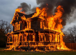 В донской станице в пожаре погибла 47-летняя женщина