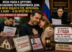 Ушла к любовнику, переписала дом мужа по поддельным документам, но он все равно ее простил в суде 