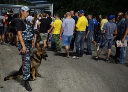Безопасность на футболе обеспечит полиция, казаки и дружинники