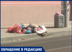 «Не центр города, а свалка! Стыдно»: ростовчанка жалуется на мусор на Станиславского