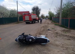 В поселке в Ростовской области погиб мотоциклист