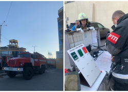 На набережной Ростова горит отель Radisson Blu