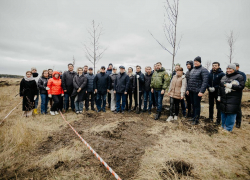 ГК «ЮгСтройИнвест» присоединилась к осенней высадке деревьев в «Новом Ростове»