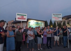 Жители поселка под Ростовом митинговали против бесконтрольной застройки