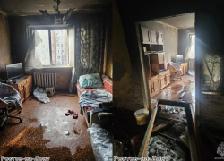 Пожар на Северном унес жизнь пожилого мужчины в Ростове 