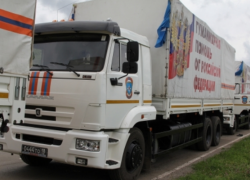 В Ростовской области подготовили очередную колонну с гуманитарной помощью для Донбасса 