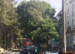 «Черный бумер» воспламенился после скоростного удара о столб под Ростовом