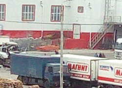 Газовый баллон в кабине грузовика взорвался на складе «Магнита» в Ростовской области