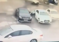 Дерзкая попытка взорвать предпринимателя попала на видео в Ростове