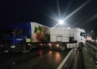 На одном участке М-4 «Дон» произошло сразу шесть ДТП из-за гололеда