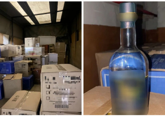 Склад «палёнки» с алкоголем в гараже накрыли полицейские в Ростовской области