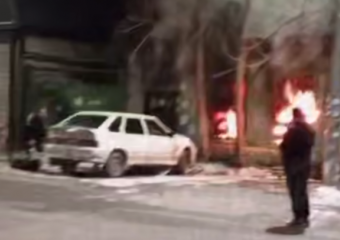 В Ростове на пожаре в заброшенном здании на Горького погиб человек