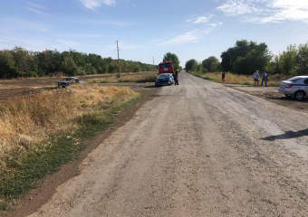 На трассе в Ростовской области погиб водитель легковушки