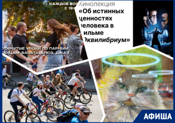 Ищем «Второе призвание», участвуем в велопробеге и танцуем у публички: куда пойти в Ростове на этой неделе